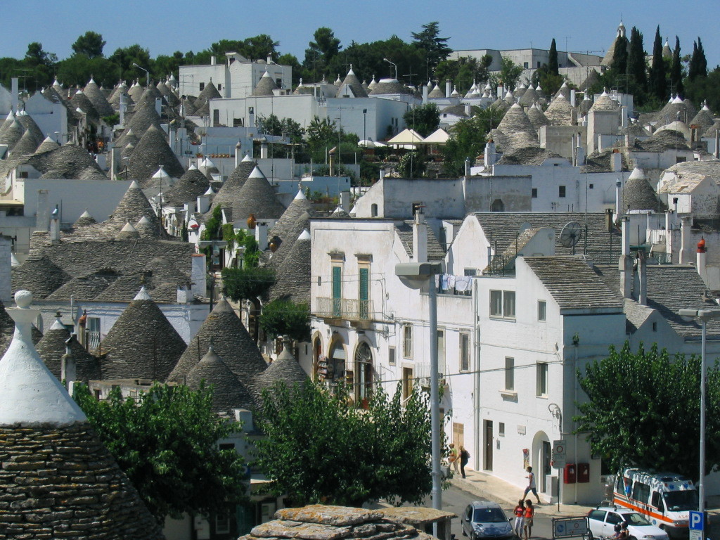 Alberobello, trulli