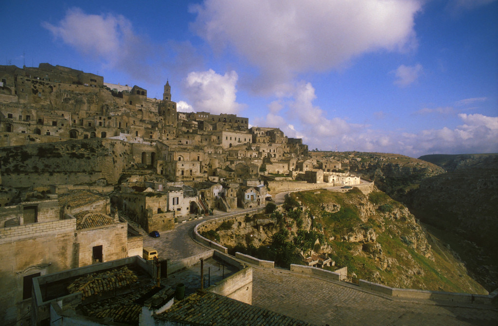 vista dei sassi di Matera